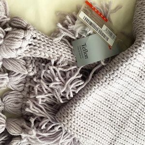 Prada lilac thick knitted scarf - new with tags